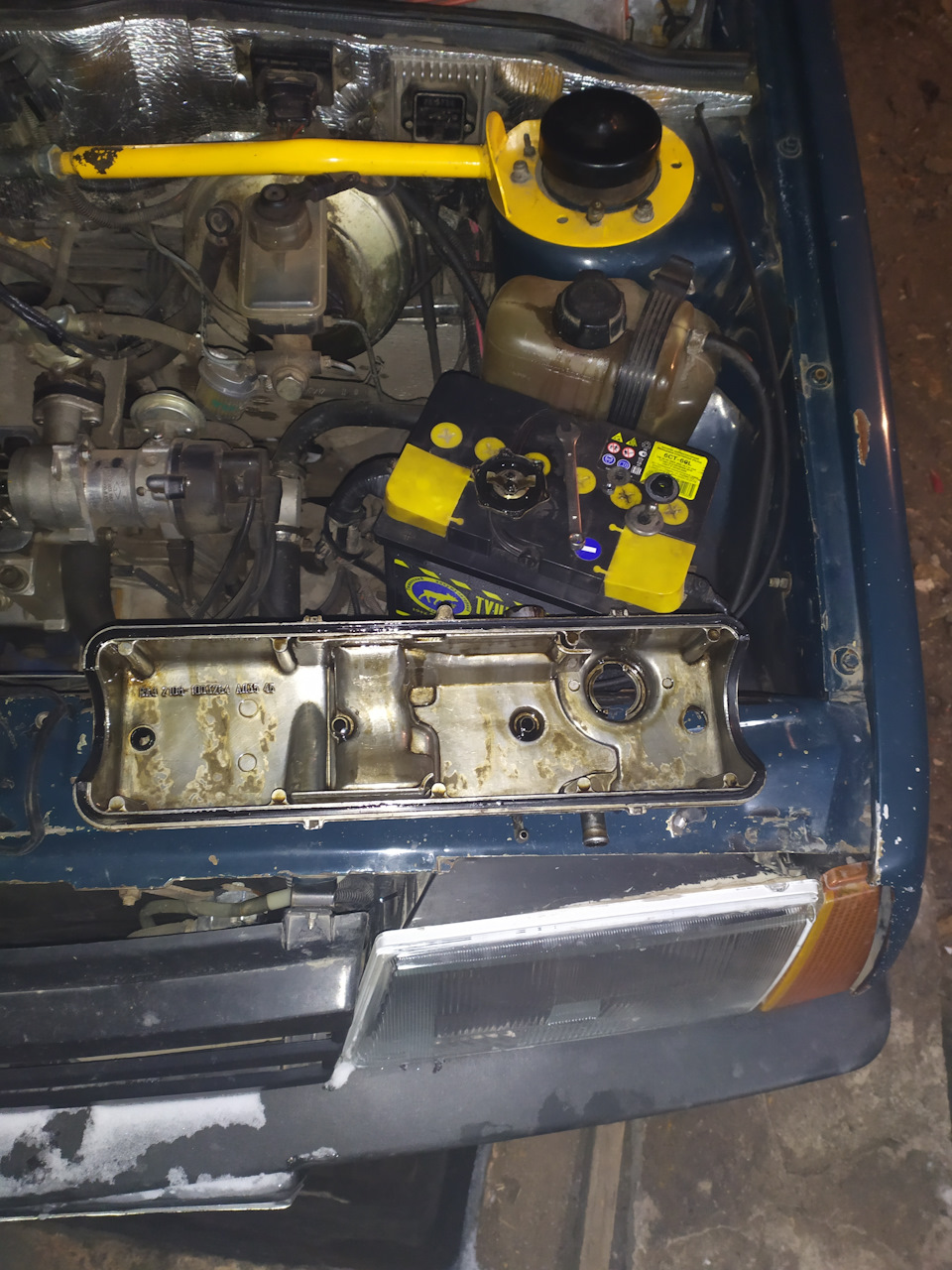 Замена прокладки под крышкой клапанов. 🔧 — Lada Baltic, 1,5 л, 1999 ...