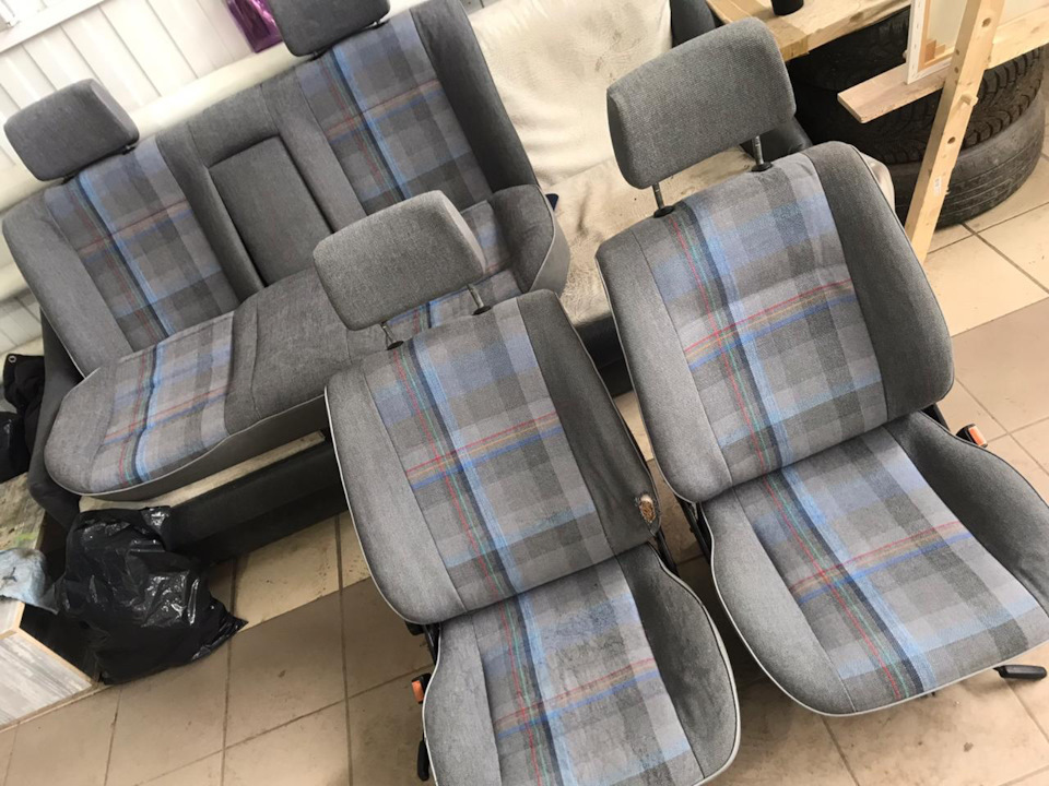 Ковер и салон после химчистки — Volkswagen Jetta II, 1,3 л., 1985 года ...