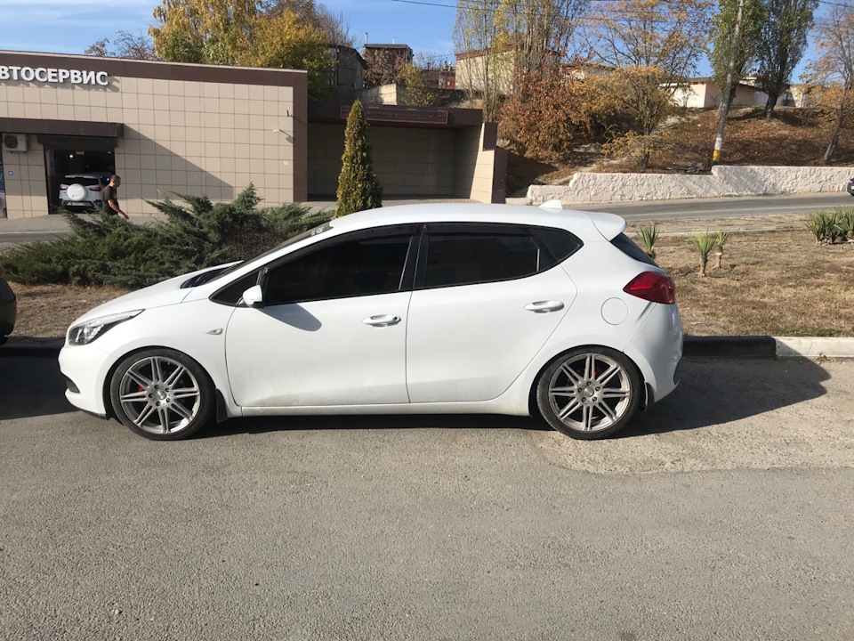 Kia ceed занижение 30