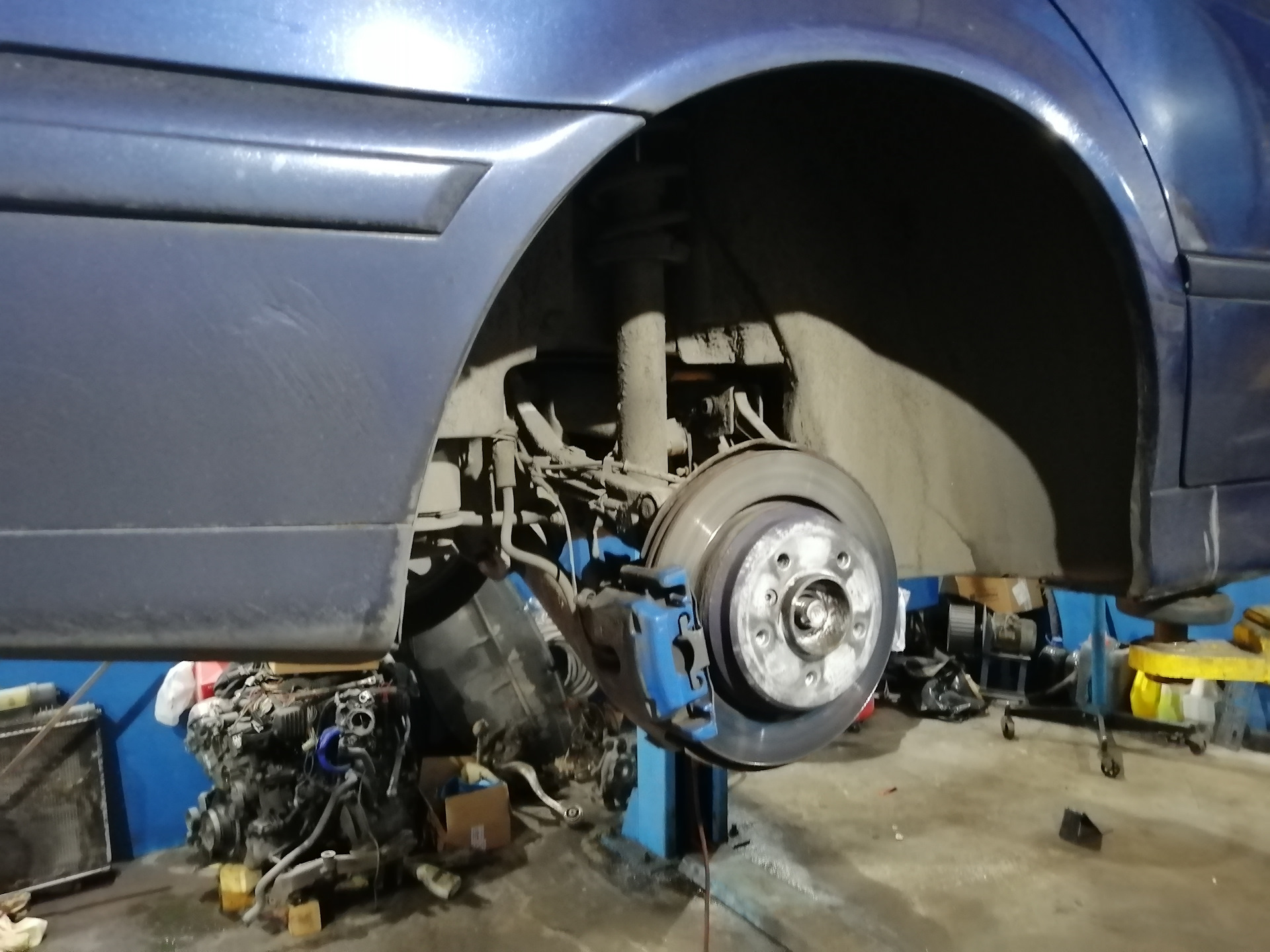 Правый привод и плавующий сайлетблок интегральный рычаг — BMW 5 series ...