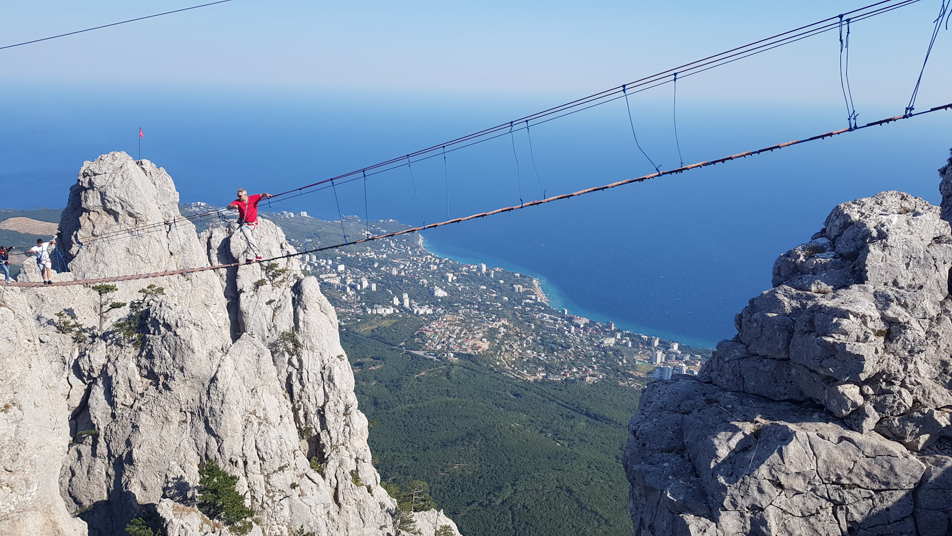 Гора ай Петри в Крыму канатная дорога