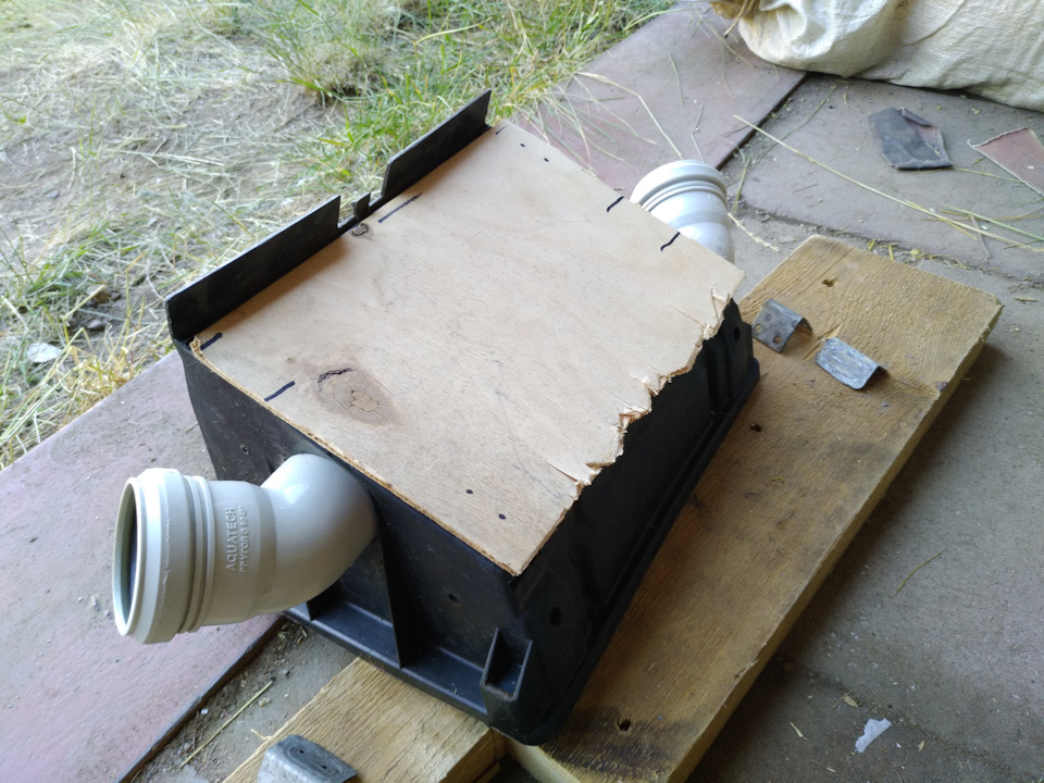 #81 Доработка печки на ниве. Обдув в ноги из уголков. — Lada 4x4 3D, 1 ...