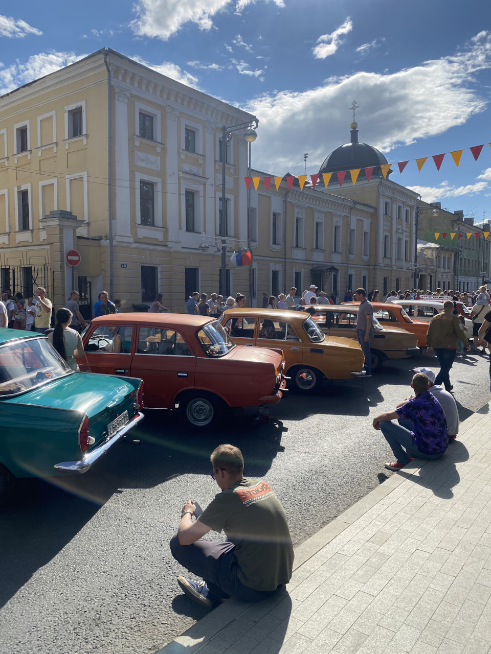 Выставка «РЕТРО ТВЕРЬ 2022» — Lada 2108, 1,3 л, 1989 года | встреча | DRIVE2