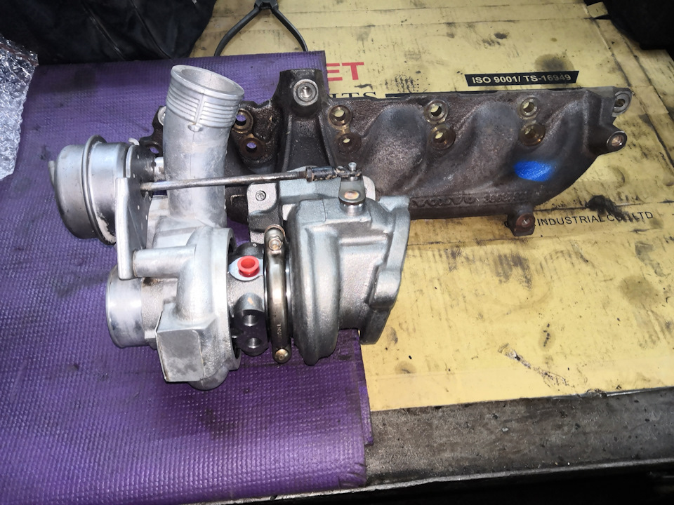 Ребилд турбины ч. 2 — Volvo XC90 (1G), 2,5 л, 2007 года | своими руками ...