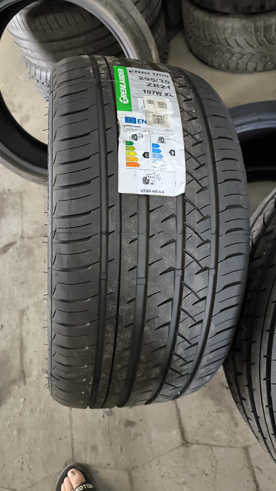Резина R21 — Volkswagen Touareg (1G), 3,6 л, 2008 года | шины | DRIVE2