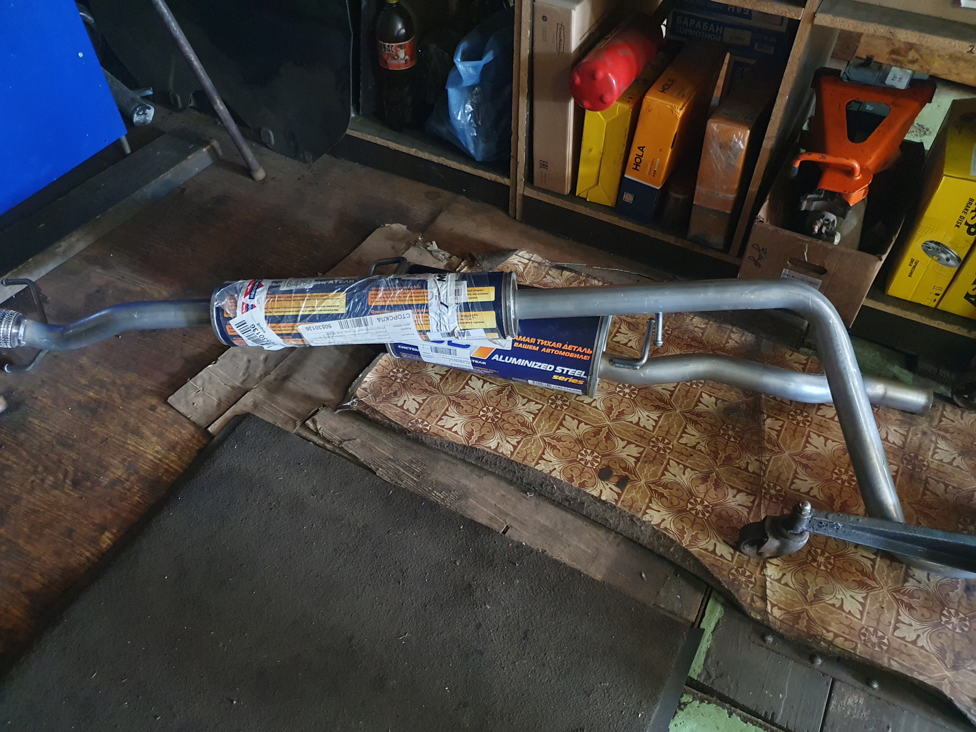 Выхлоп CBD, пламегаситель и прошивка — Lada Vesta SW Cross (1G), 1,8 л ...