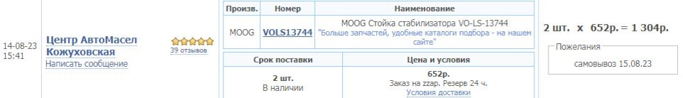 Стойки заднего стабилизатора — Skoda Octavia Scout A7 Mk3, 1,8 л, 2015 ...