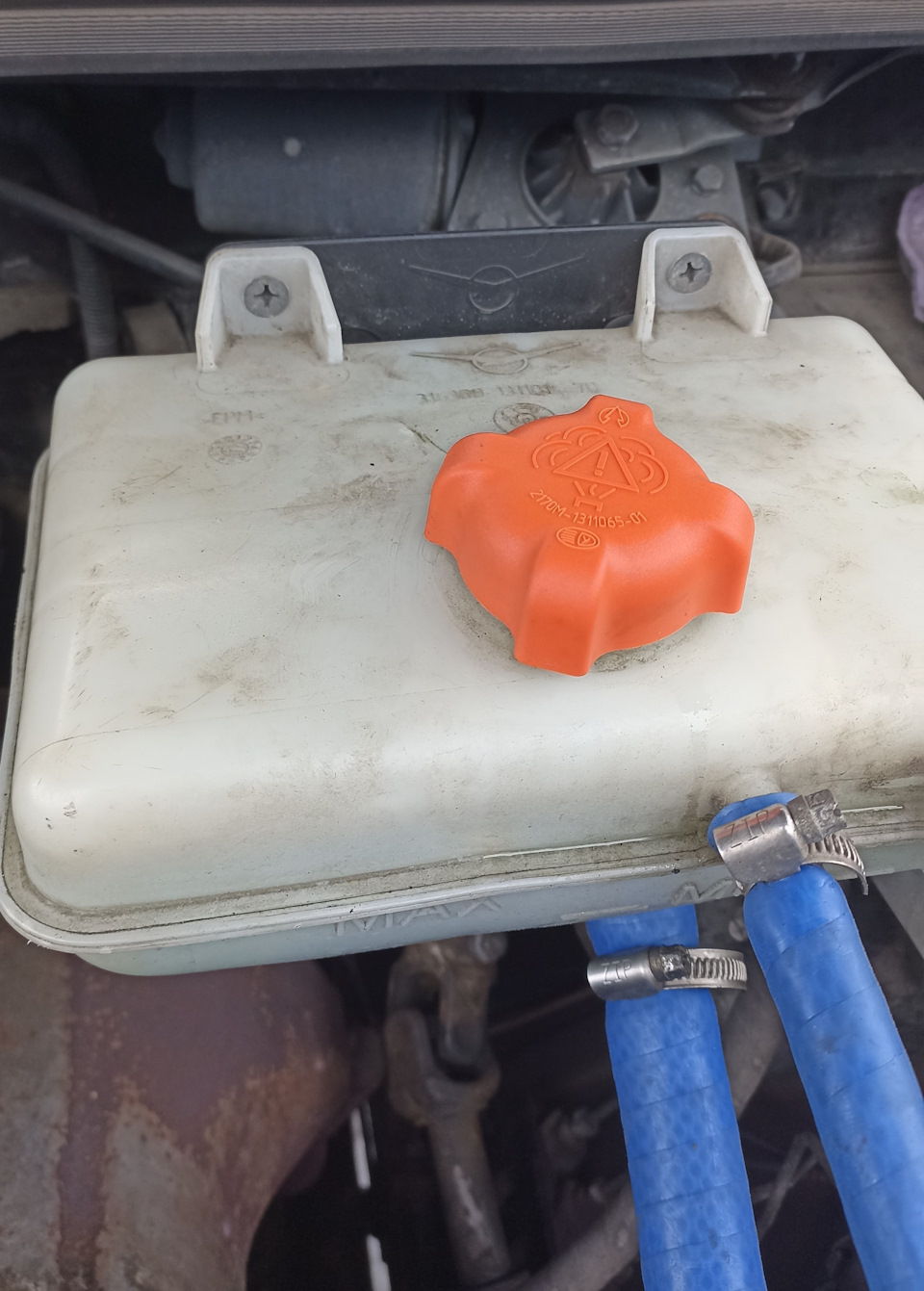 Крышка расширительного бачка УАЗ ПАТРИОТ "РЫСЬ" — УАЗ Patriot, 2,7 л ...