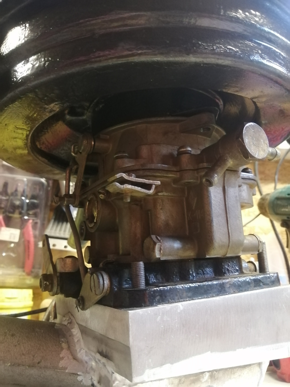 Сидит, ничего не цепляет — ИЖ Москвич 412