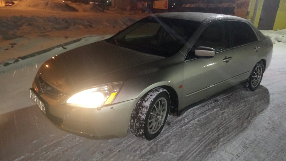Обдув ветрового стекла+включения кондиционера зимой. — Honda Accord (7G ...