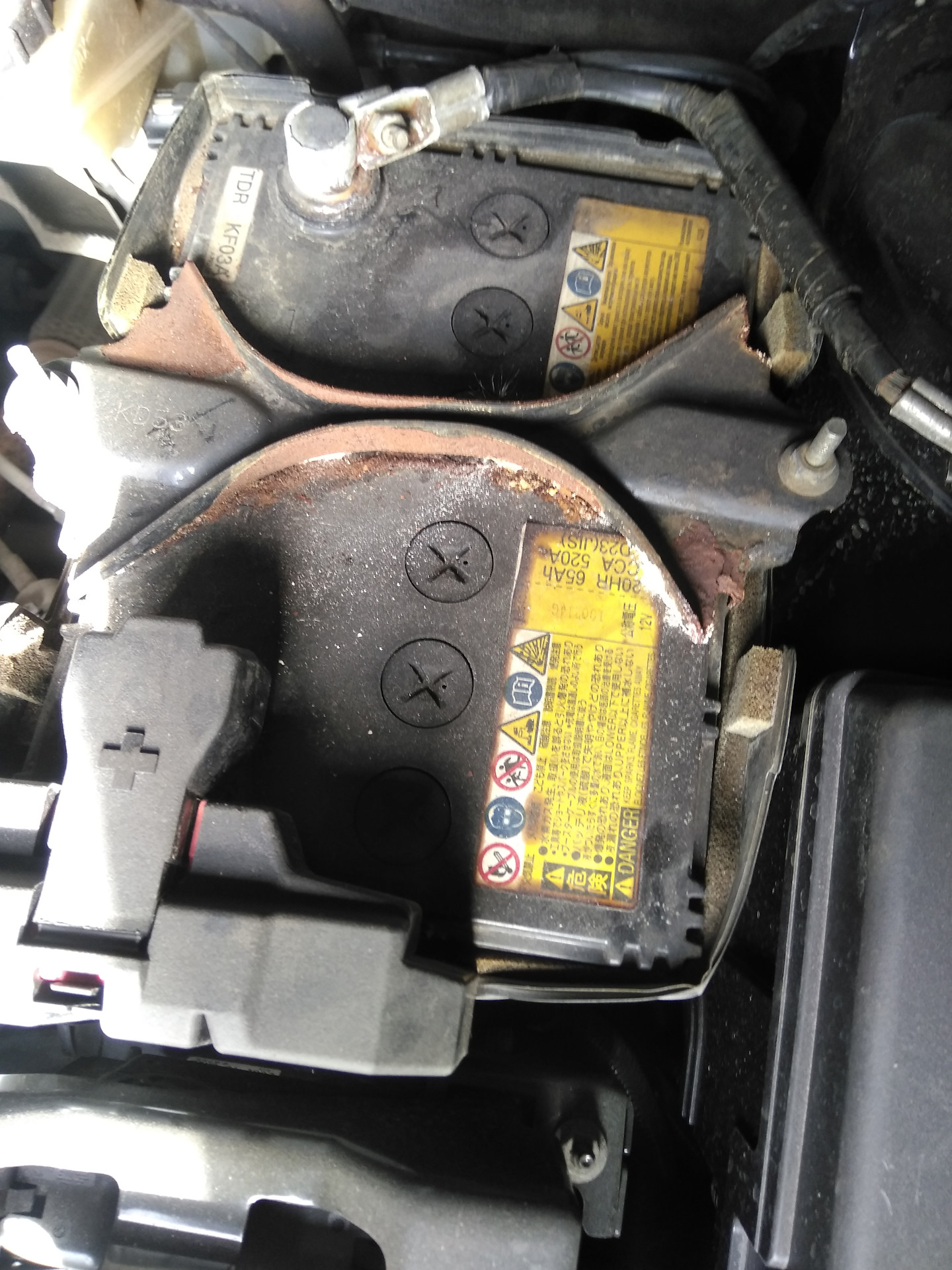 Замена аккумулятора, ништяки от Киа Рио — Mazda 3 (3G) BM, 1,6 л, 2014 ...