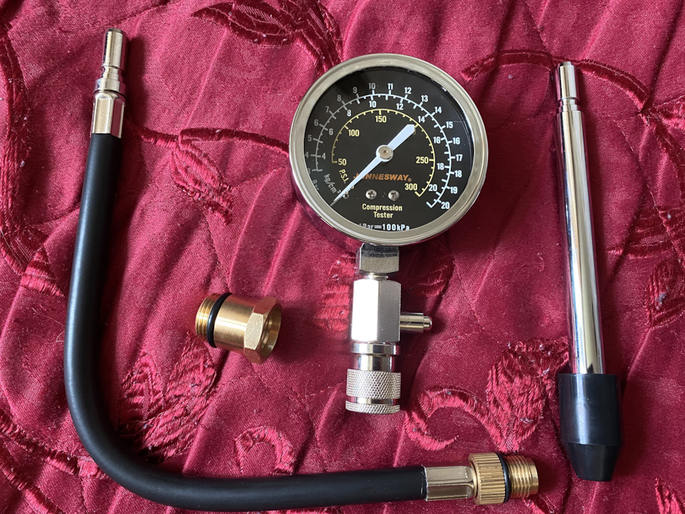 Замер компрессии в цилиндрах — KIA Sorento (2G), 2,4 л, 2013 года ...