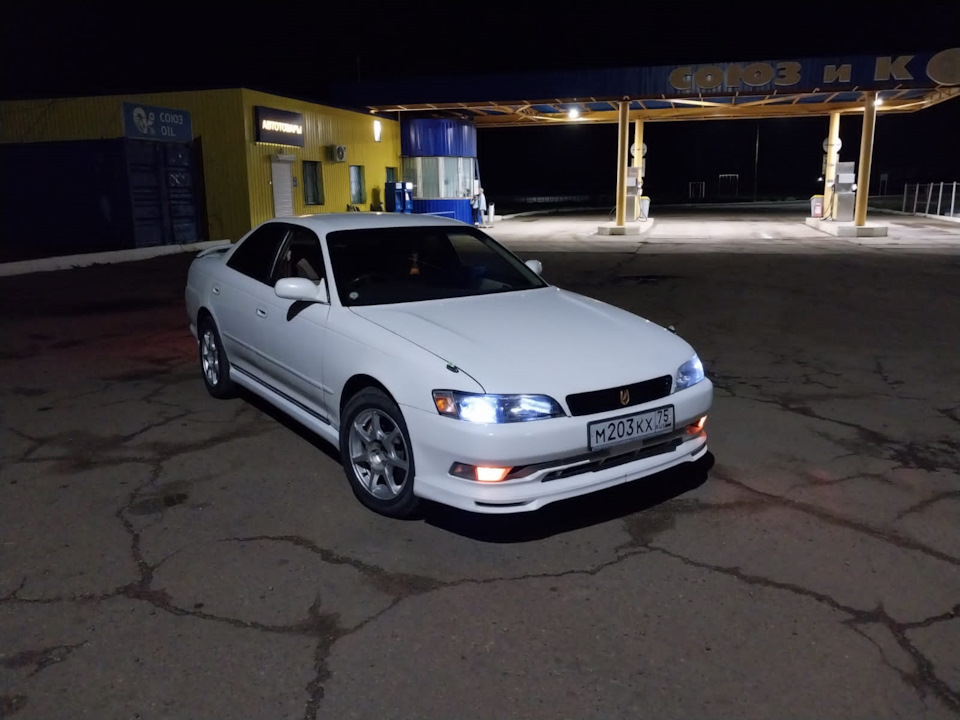 Пороги и клыки Tourer — Toyota Mark II (90), 2,5 л, 1996 года | тюнинг ...