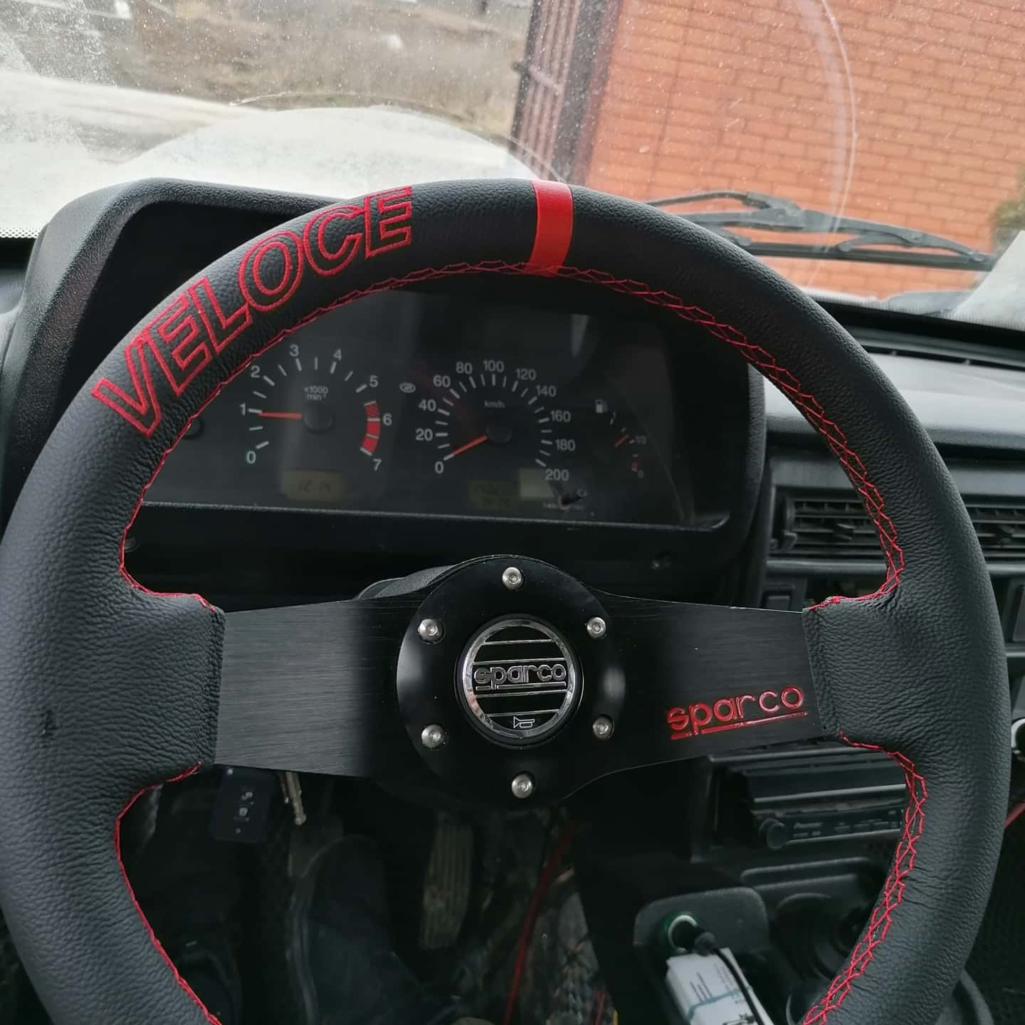 Руль sparco и новая ручка кпп — Lada 4x4 3D, 1,7 л, 2012 года ...