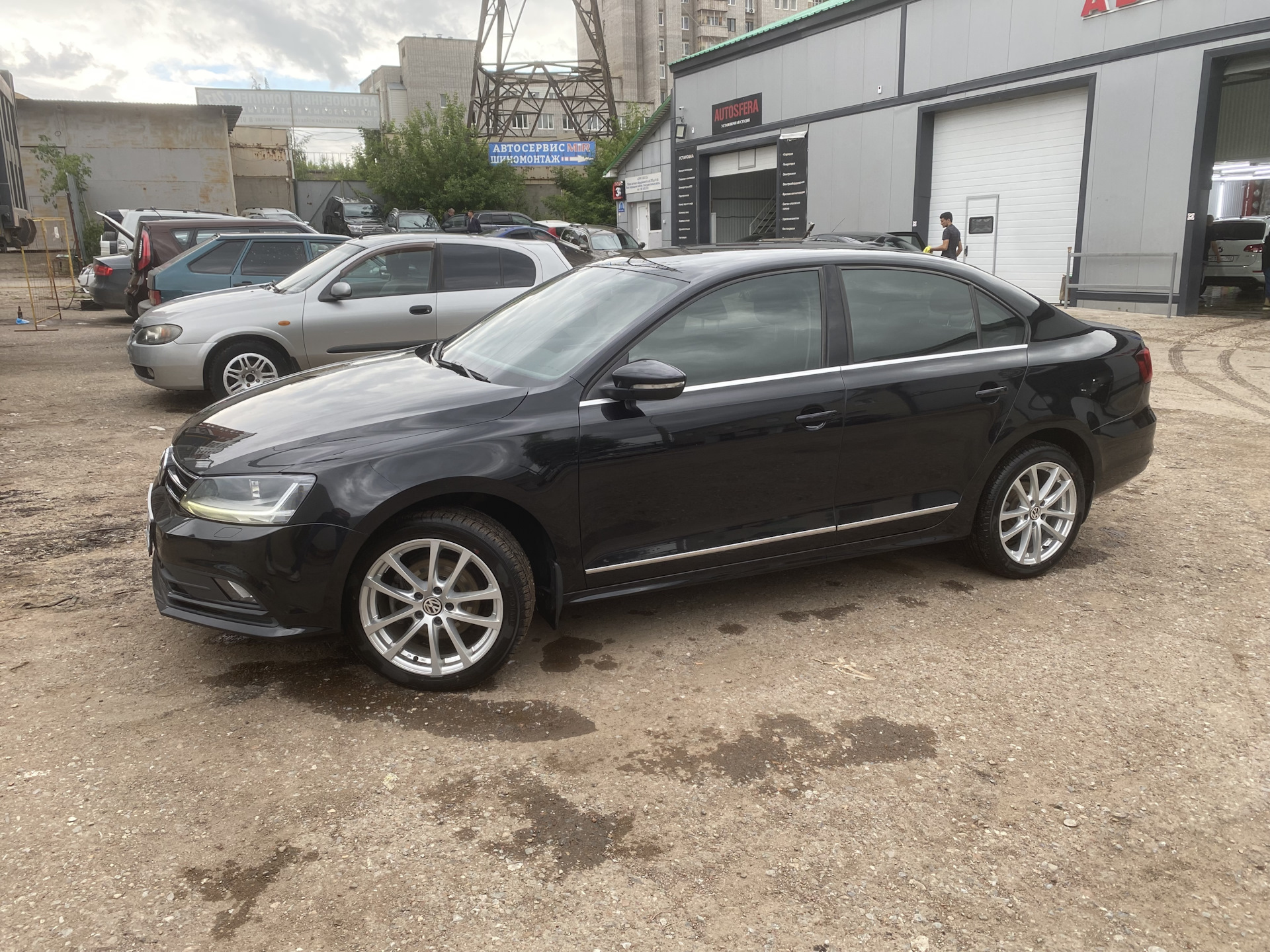 Тонировка в круг 50% — Volkswagen Jetta VI, 1,4 л, 2017 года | тюнинг ...