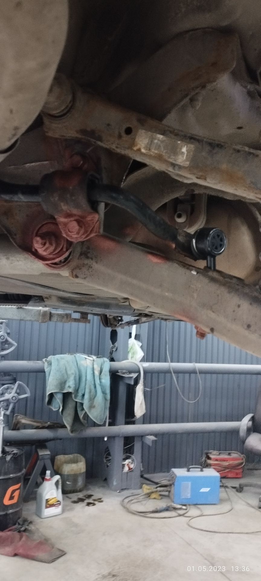 Замена передних стоек, опорного подшипника — KIA Ceed (2G), 1,6 л, 2012 ...