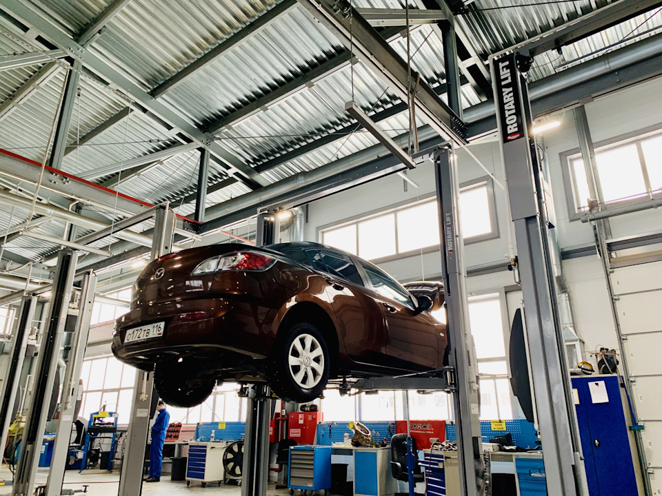 Замена сцепления — Mazda 3 (2G), 1,6 л., 2011 года | визит на сервис ...