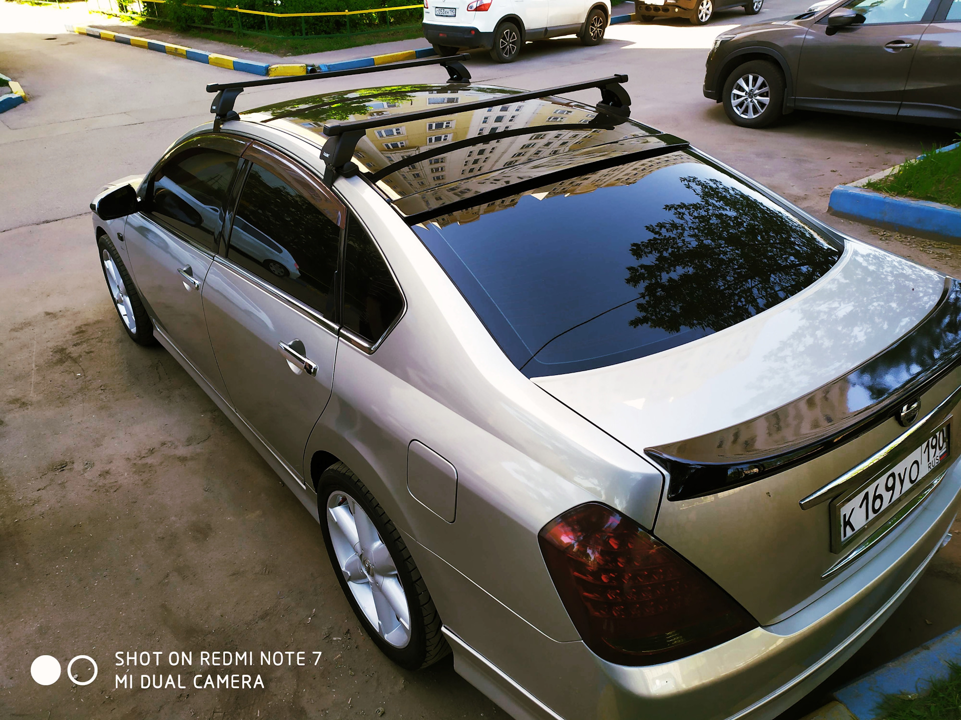 Багажник на крышу ниссан примера Багажник на крышу Nissan Teana j31 * - Nissan Teana (J31), 2,3 л, 2003 года аксе