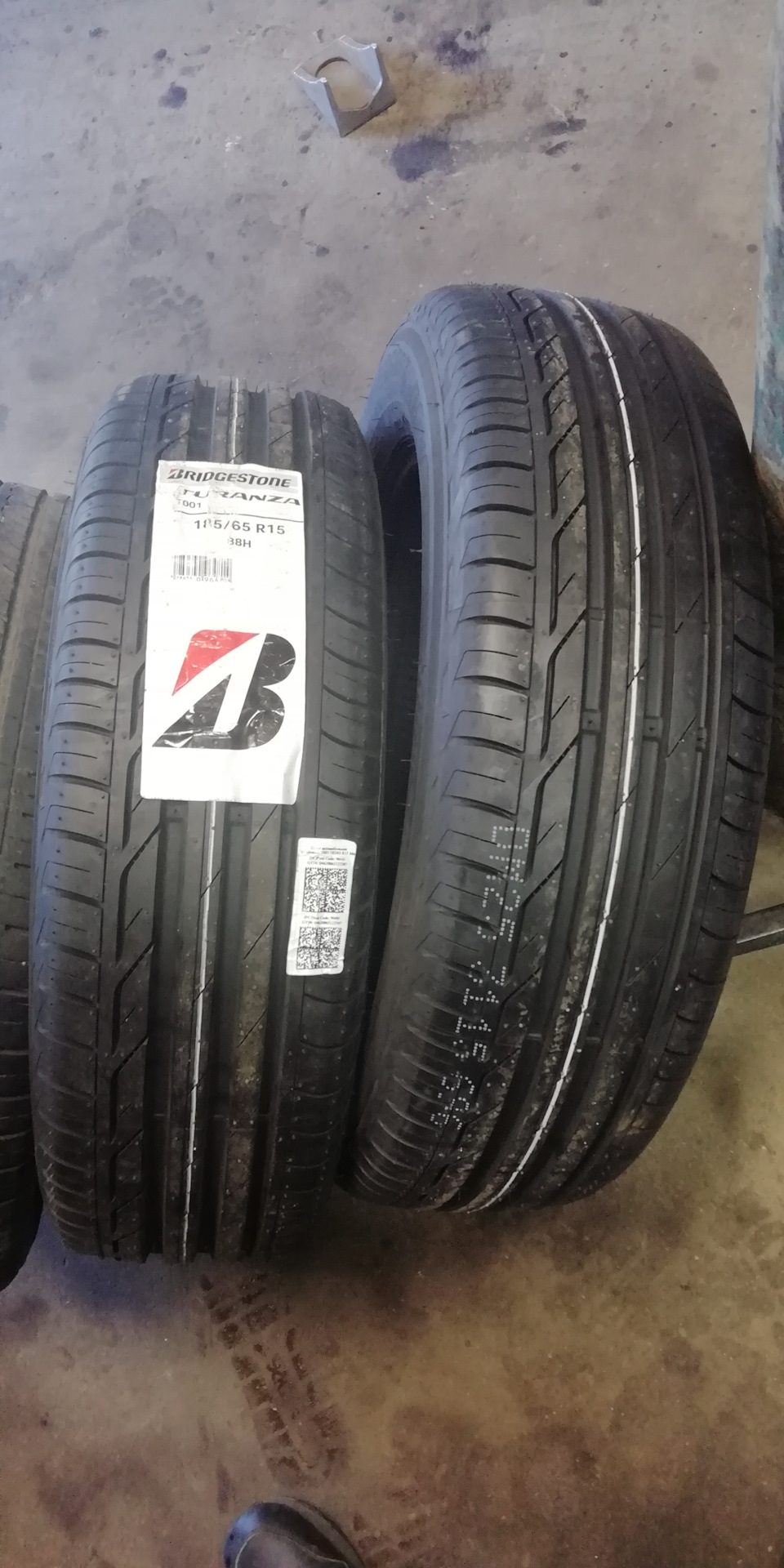 189. ( Покупка Шин Bridgestone Turanza T001 ) — Renault Logan (2G), 1,6 ...