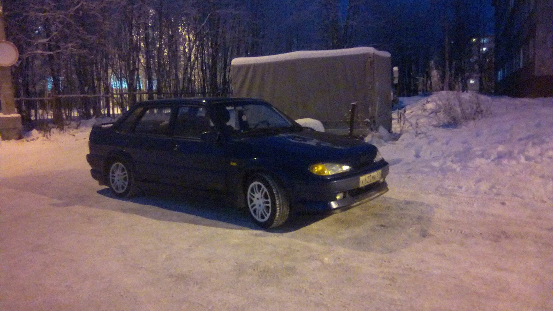 Зима в разгаре, печка дует холодным ? лобовое не отмерзает? — Lada 2115 ...