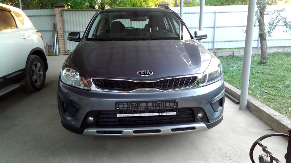 Камера заднего вида окончание — KIA Rio X-Line, 1,6 л, 2018 года ...