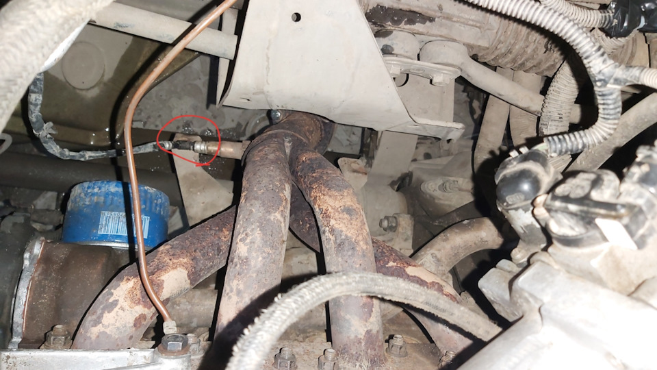 Замена выпускного колектора — Lada Калина хэтчбек, 1,6 л, 2008 года ...