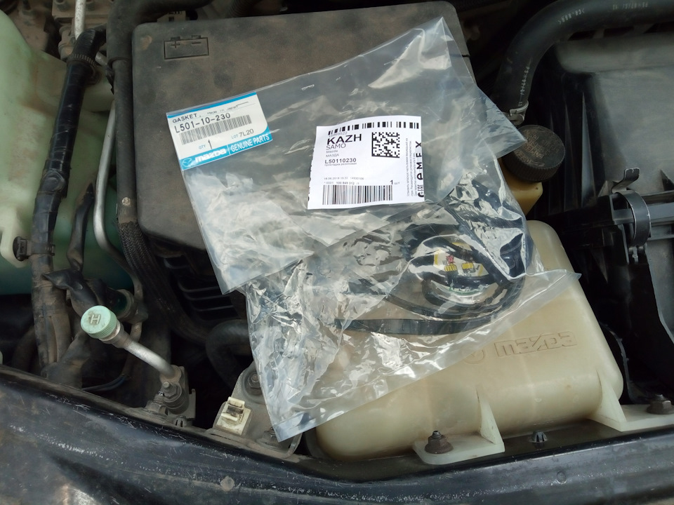 L50110230 Прокладка клапанной крышки Mazda | Запчасти на DRIVE2