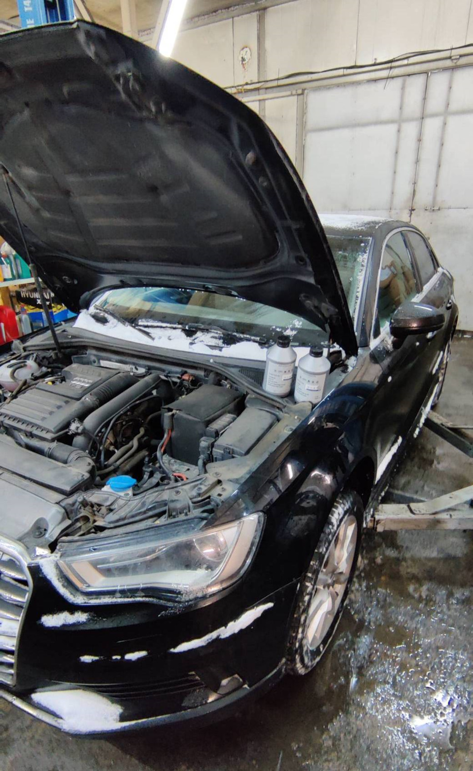 92.000 Замена масла в механической части ДСГ — Audi A3 Sedan (8V), 1,4 ...