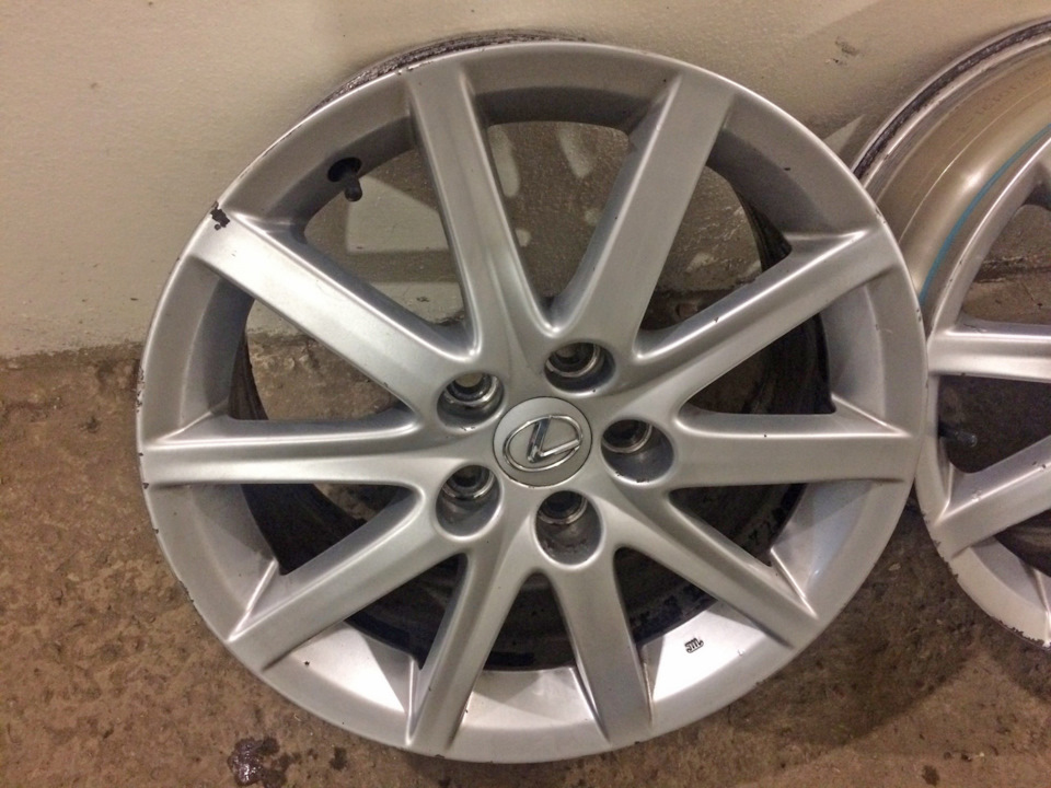 Приобрел диски на зиму R17 от Lexus GS — Lexus IS III, 2 л, 2017 года ...