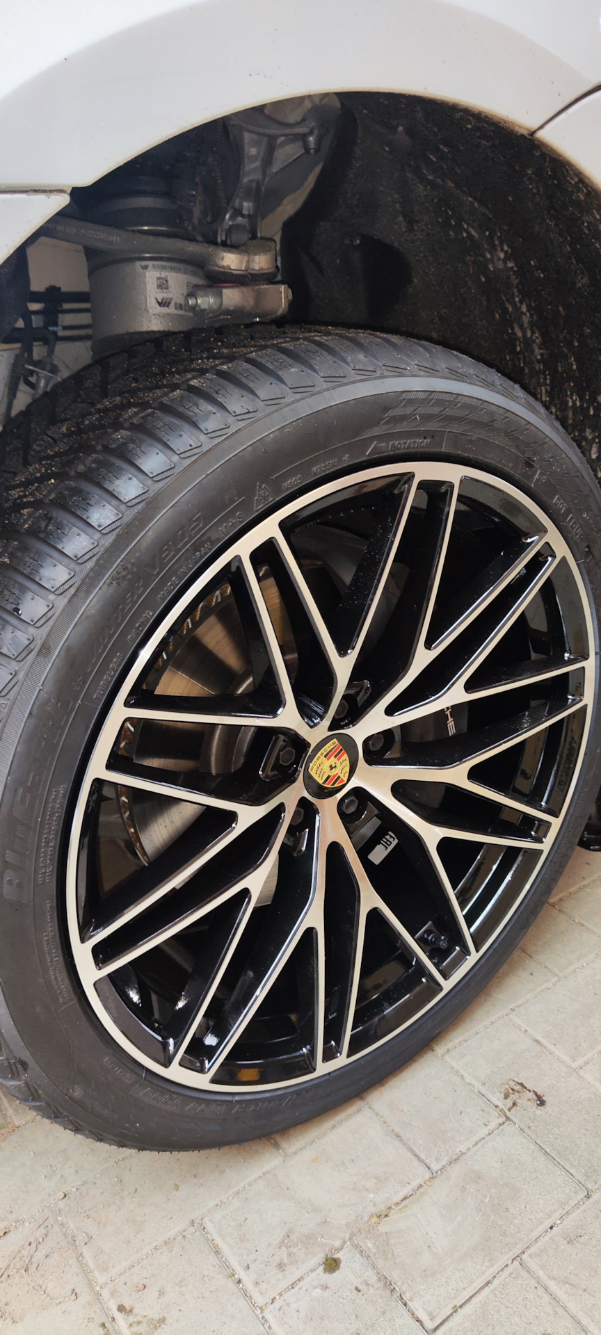 Про китайские диски (продолжение) — Porsche Macan, 2 л, 2024 года ...