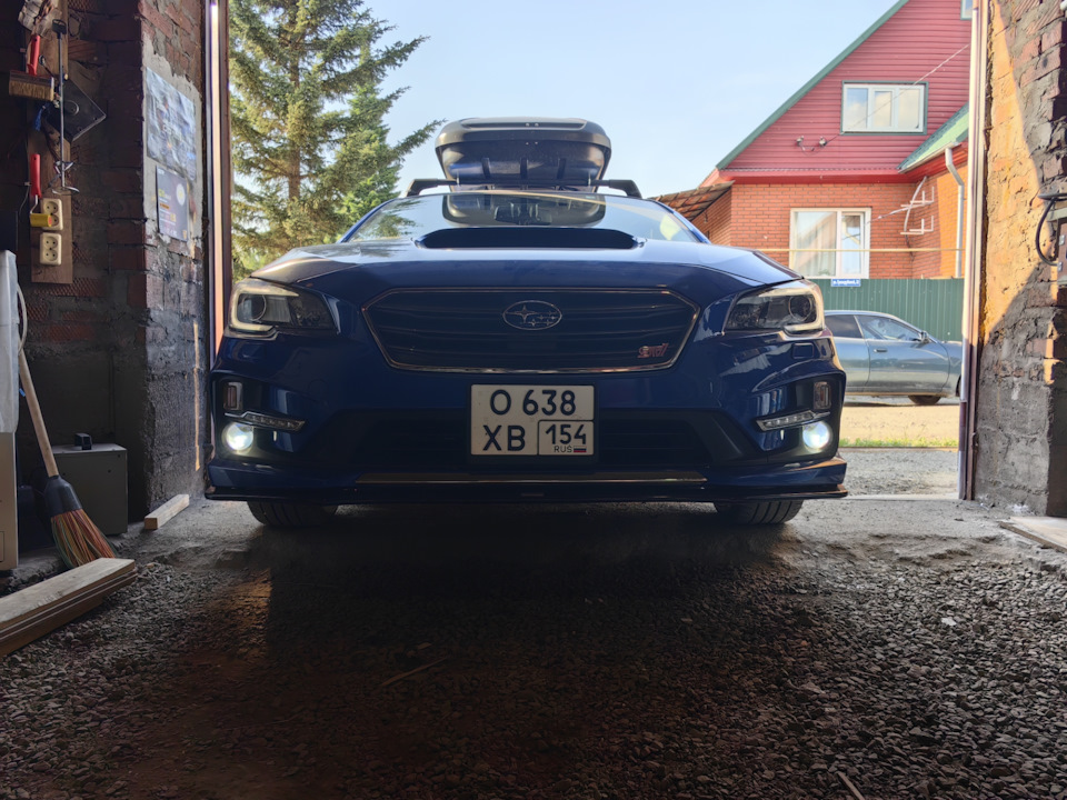 🔰Замена штатных туманок на новые b-led линзы — Subaru Levorg (1G), 1,6 ...