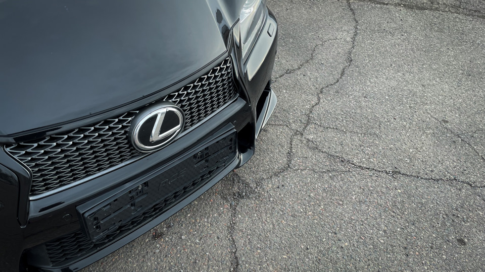 Магнитные номерные рамки RCS — Lexus GS (L10), 3,5 л, 2012 года ...