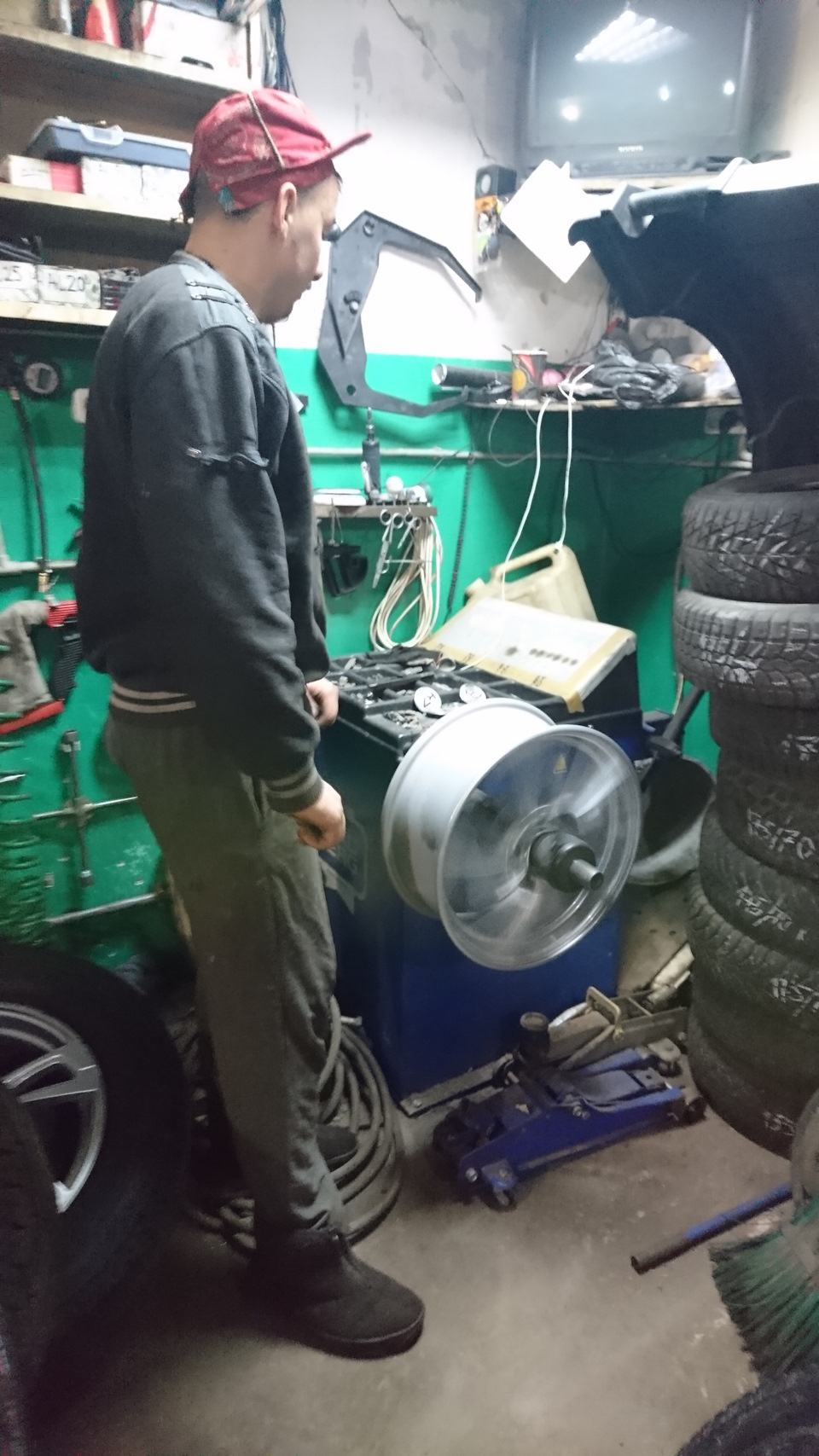 №284📌 🛠Весенний натюрморт! — Шиномонтаж, балансировка, переход на лето ...