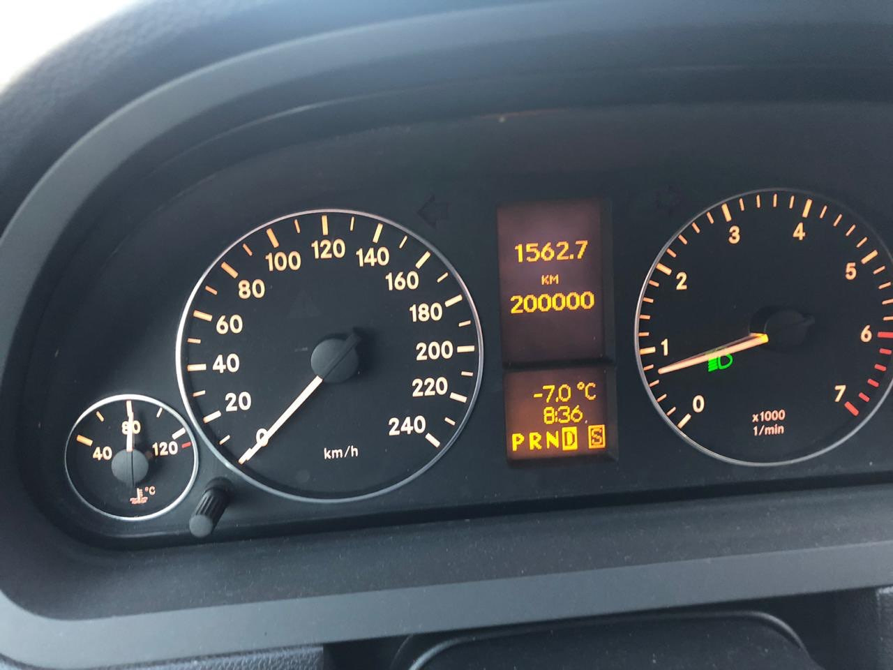 Итак пробег 200000км — Mercedes-Benz A-Class (W169), 1,5 л, 2007 года |  просто так | DRIVE2