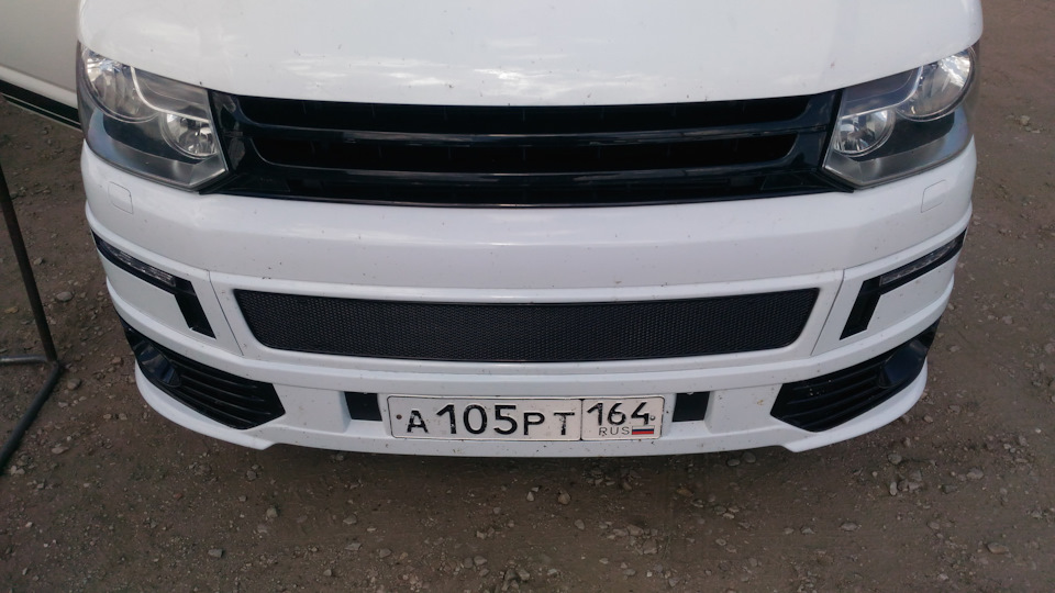 №160. Черная решетка радиатора или долой хром! — Volkswagen Transporter ...