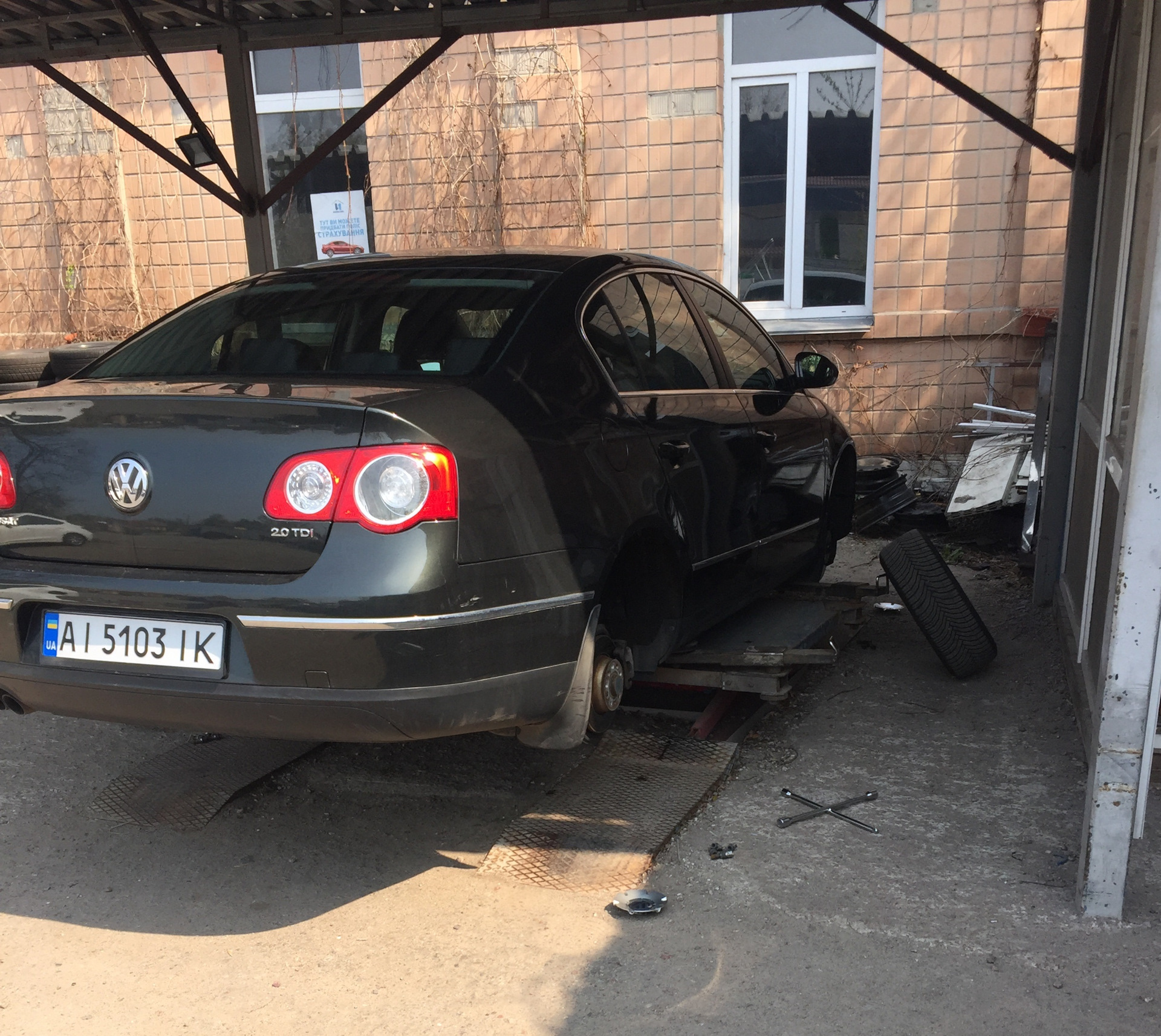 Задняя подвеска, долгий путь к развал-схождению — Volkswagen Passat B6, 2  л, 2007 года | визит на сервис | DRIVE2