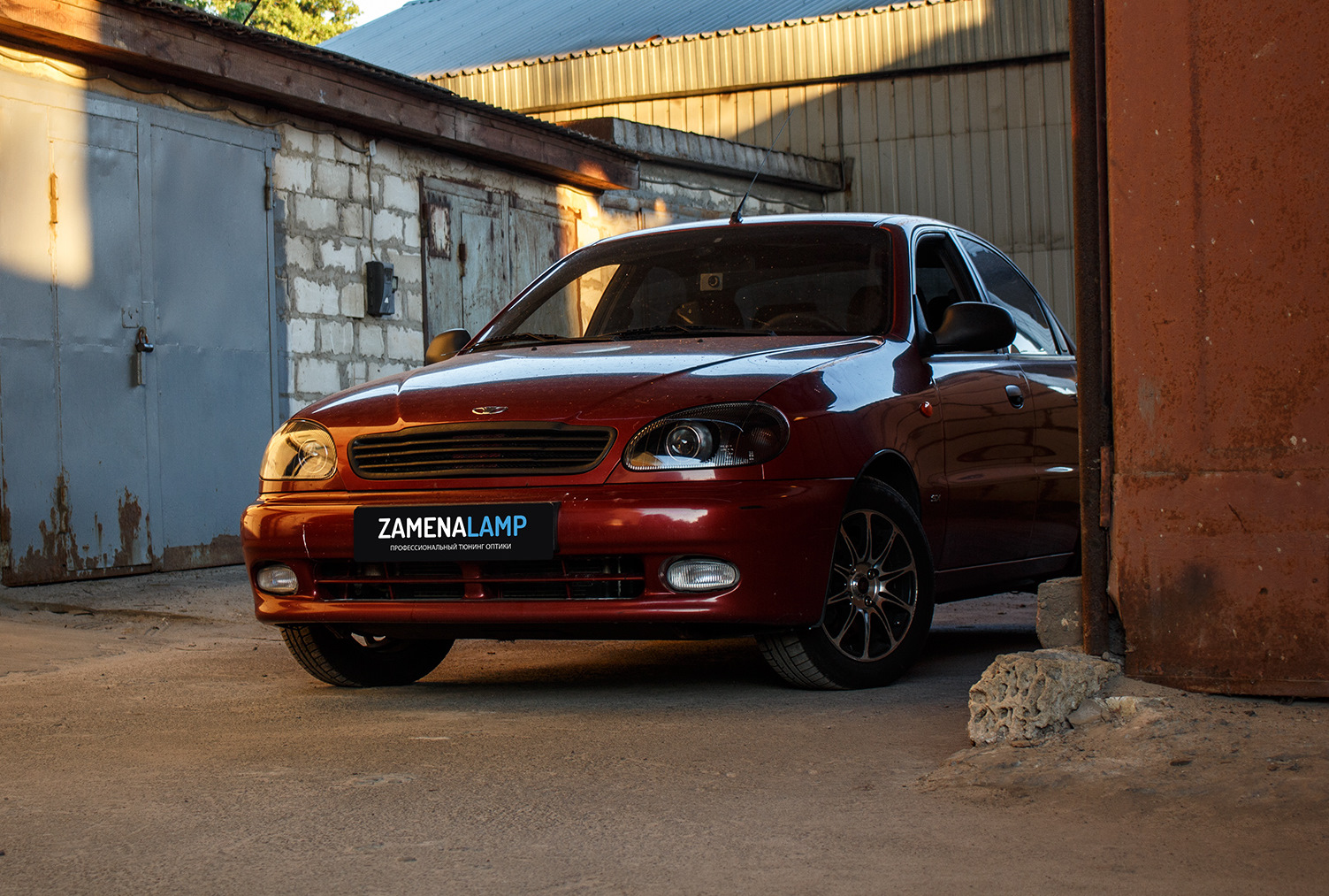 Chevrolet lanos установка