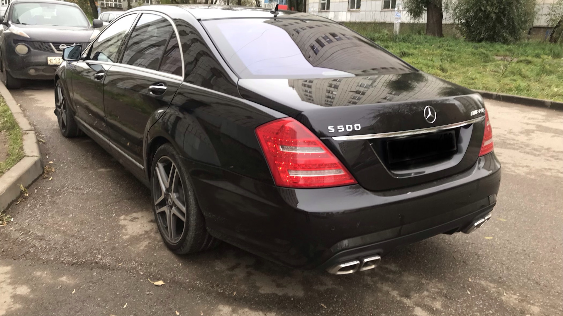 Mercedes-Benz S-Class (W221) 5.5 бензиновый 2008 | 5.5 это ..... на DRIVE2