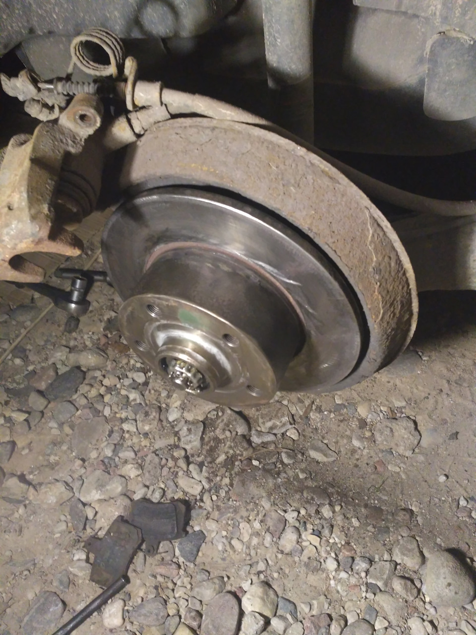 Новые тормозные диски на #atom — Audi A4 (B5), 1,6 л, 1995 года ...