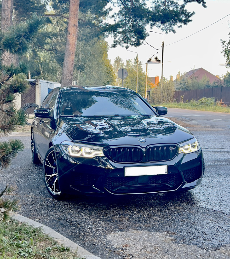 Мойка 🚿 после долгой дороги и «чистая фотосессия 📸 — Bmw M5 F90 4 4