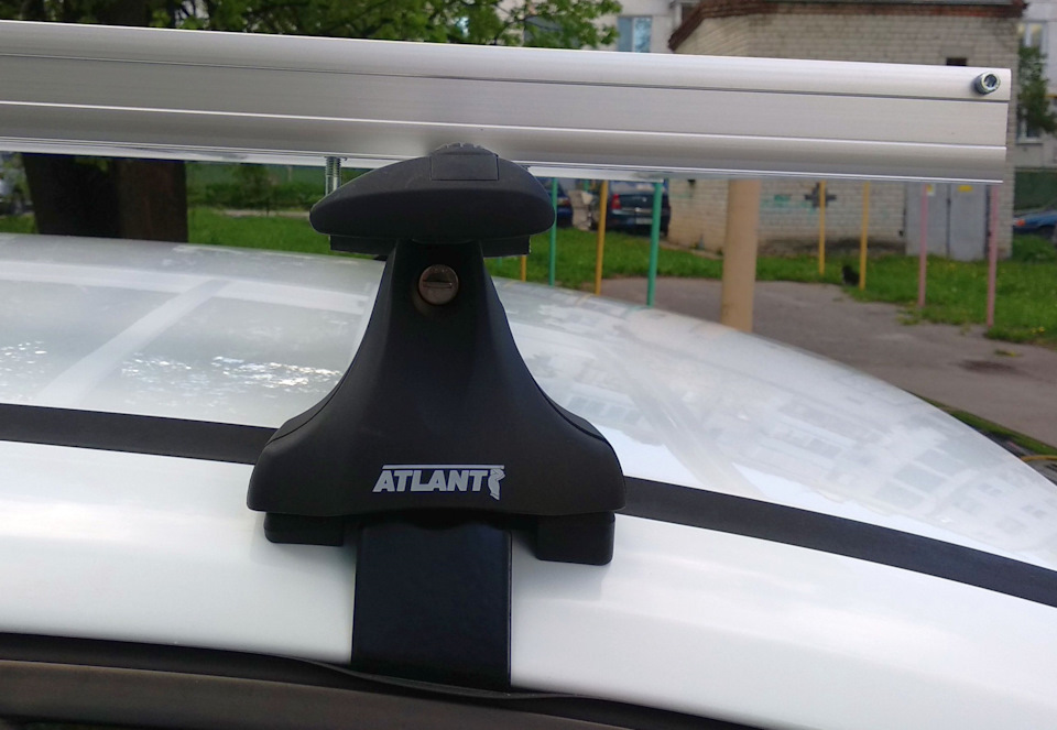 Багажник на гладкую крышу с корзиной Atlant — Ford Focus III Wagon, 1,6 ...