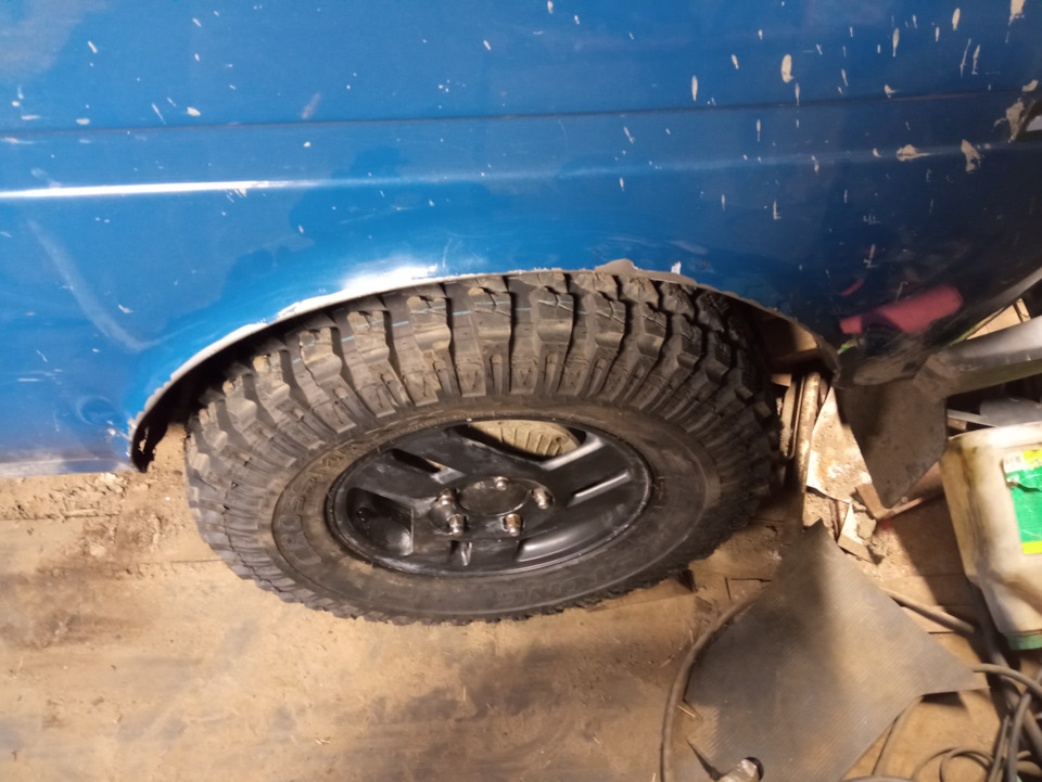 Колесики — Lada 4x4 3D, 1,7 л, 2002 года | шины | DRIVE2