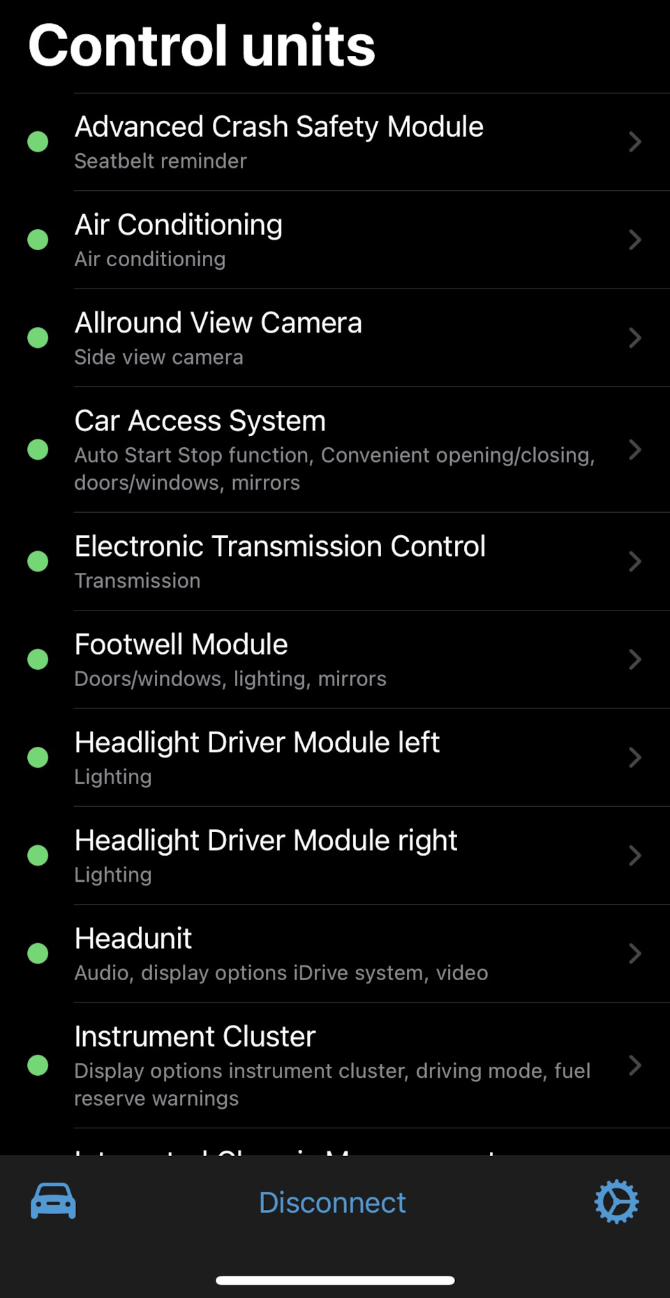 Список — 1 — BMW 5 series (F10)