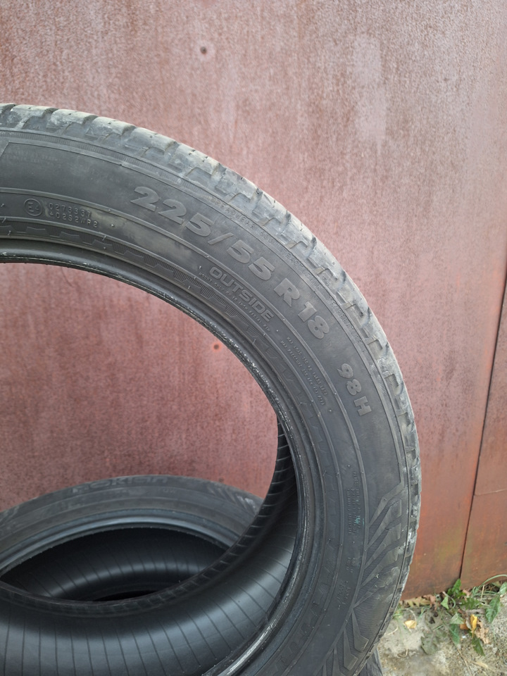 Шины летние Nokian 225/55 R18 на Nissan X-Trail II (t31), Nissan X ...