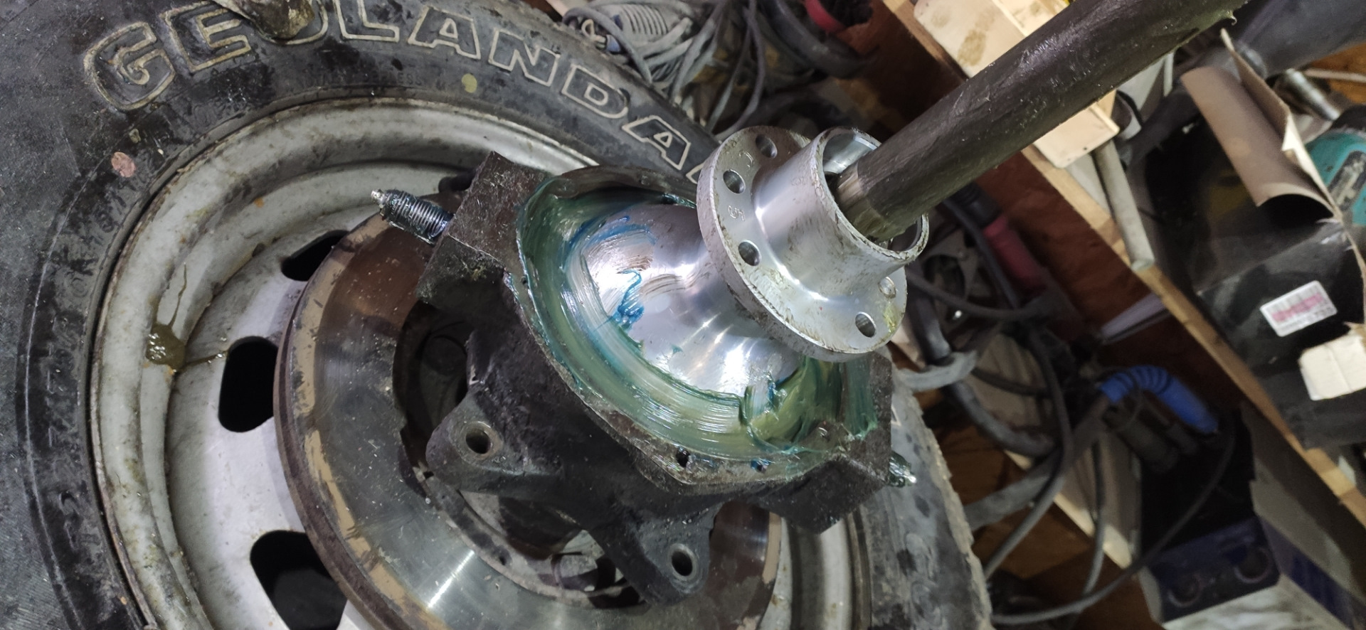 Шаровые опоры и шкворня ваксойл часть 2 — УАЗ 39094, 2,9 л, 2013 года ...