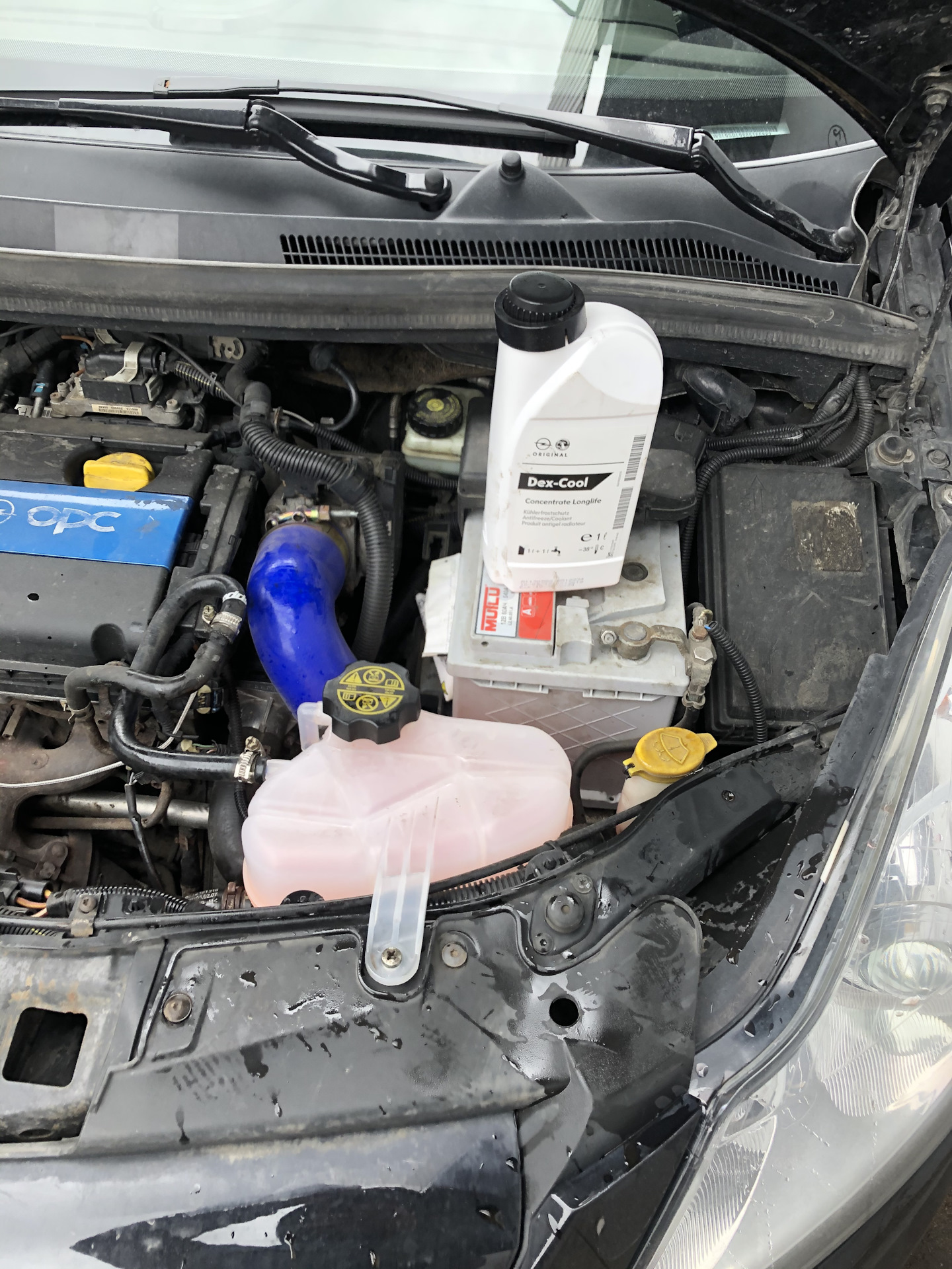 Купил расширительный бачок — Opel Corsa D OPC, 1,6 л, 2008 года ...