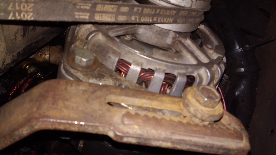 Доработка генератора с Волги 110 А — Volkswagen Transporter T4, 2,4 л ...