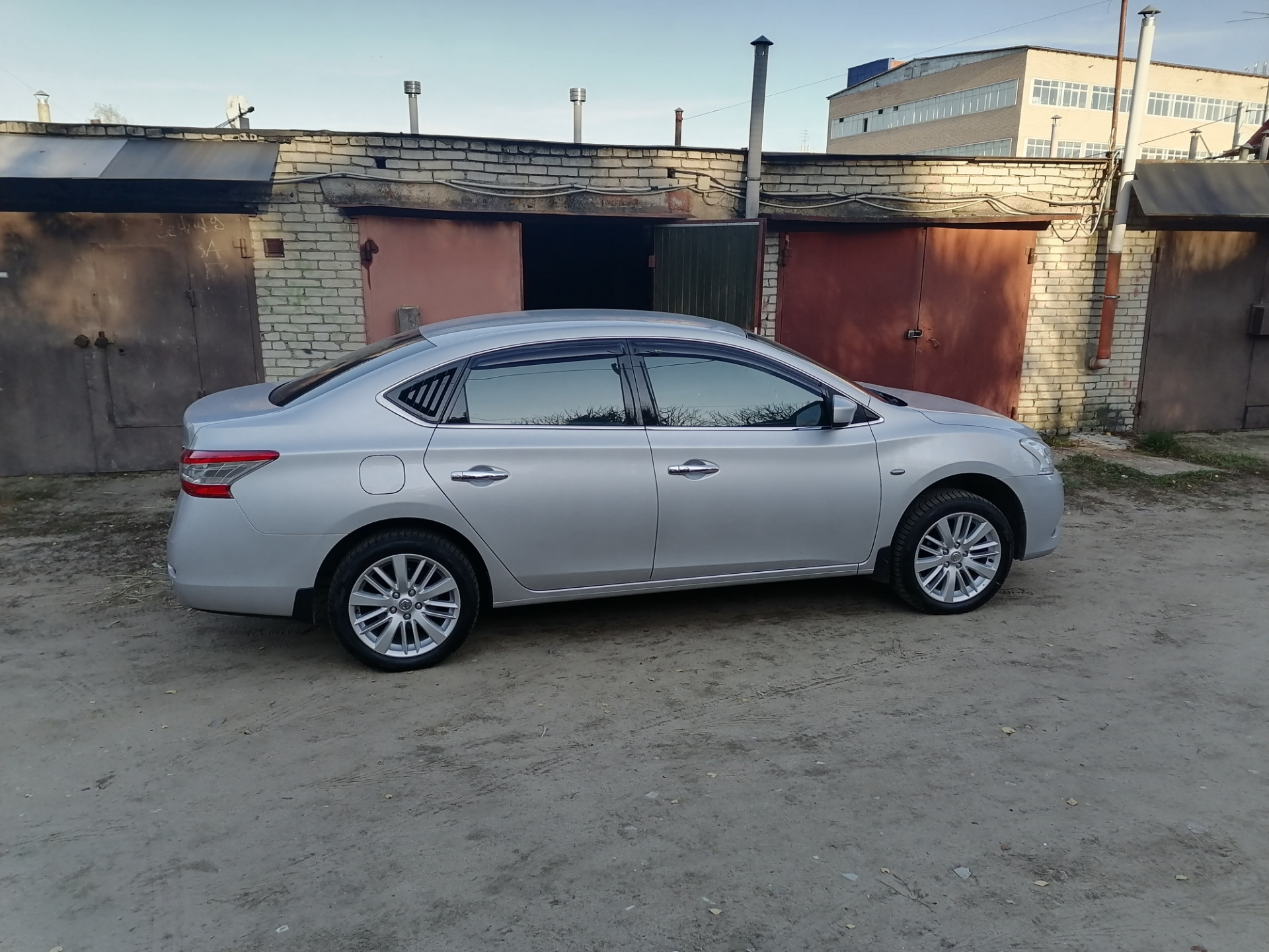 Дополнение. Колеса от Teana — Nissan Sentra (B17), 1,6 л, 2016 года ...