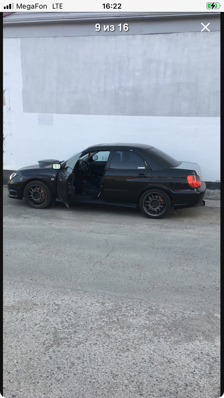 Вот и всё… — Subaru Impreza WRX (GD, GG), 2,5 л, 2006 года | продажа машины  | DRIVE2