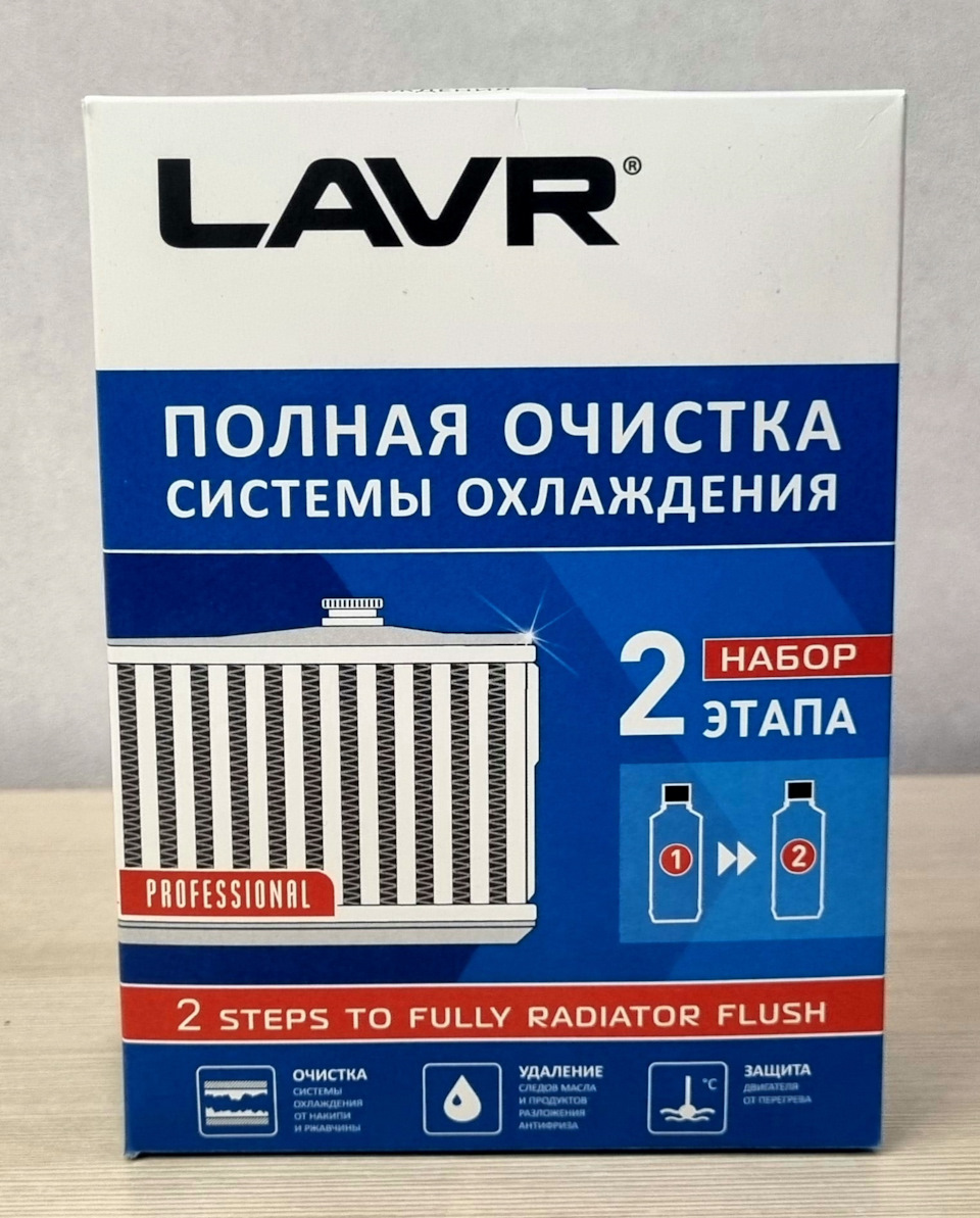 LAVR Промывка системы охлаждения авто 2 Этапа арт. Ln1106 — Nissan Qashqai  (1G), 2 л, 2010 года | расходники | DRIVE2